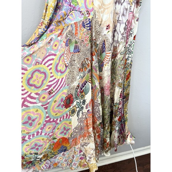 Johnny Was Multicolor Floral Maxi Dress - Picture 5 of 9